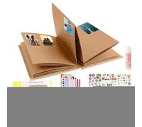 Album De Scrapbooking Accordéon, Livre De Souvenirs DIY Élastique Fait À La Main | Artisanat Avec Photo Livre Collection Photos - Pour Graduation Saint Anniversaire Fêtes