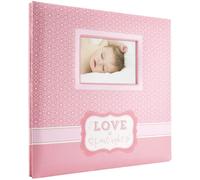 Album De Scrapbooking Extensible De 10 Pages Pour Bébé Avec Couverture D'ouverture Photo Et Pages De 30,5 X 30,5 Cm, 34,3 X 31,8 Cm, « Love You To The Moon And Back »