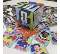 Album de stickers de collection de la Coupe du monde de football 2026, coffret de stickers, ensemble de souvenirs et d'objets de collection pour les fans de football 1 box 50 packs