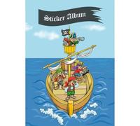 Album de stickers HERMA "Aventure de pirates" DIN A5 16 pages