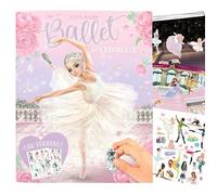 Album de Stickers - TOPModel - Ballet - 20 pages illustrées - 3 doubles pages d'autocollants - Multicolore