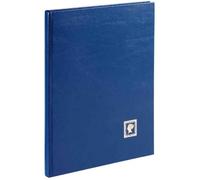 PAGNA Album de timbres 30125-07 – format DIN A4, 32 pages, bleu foncé