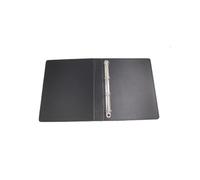 Album de timbres en cuir avec couverture de protection photo 9 trous 35 feuilles Noir