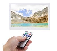 Album électronique HD 1280x800, Rapport d'affichage humanisé 16:9 de Grande Taille, Cadre Photo Numérique HD 1280x800 de 15 Pouces pour la Lecture de Musique pour la Navigation