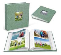 Album En Lin Avec Photo De Couverture, Album 100 Pages Avec 200 Photos 4X6 Ou 100 Photos 5X7, Livret D'écriture Dossier Familial Albums De Mariage, 22X22 CM