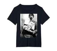 Album Frank Zappa Weasels Ripped My Flesh par Everard Smith T-Shirt, Femme Grandes Tailles, Noir, 1X
