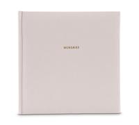 Album grand format "Memories", 30x30 cm, 50 pages noires, gris