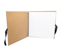 Album Kraft Carré 30x30 Cm 80 Pages Blanches