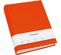Album L Orange +++ 65 Feuilles De Papier Cartonné Avec Pages D'intercalaires +++ Album Photos Pour Encoller Des Photos +++ Qualité Originale