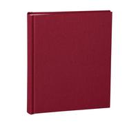 Album Medium 80 Pages Crème Couverture En Lin 21,6 X 25,5 Cm Bleu Marine