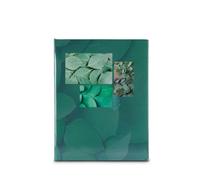 Album photo HAMA pochettes sans mémo MINIMAX SINGO II - 100 pages pour 100 photos 10x15cm - Couverture Leaves 12,5x16,5cm