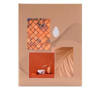 Album Minimax "Singo II", pour 100 photos au format 10x15 cm, terre cuite
