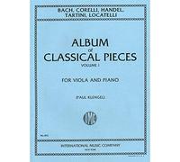 Album of Classical Pieces, Volume 1 - Viola and Piano - edited by Paul Klengel
