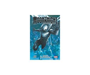 Album Panini Comics Moon Knight - Le Poing de Khonsou T02 100% Marvel 135 pages Bleu/Noir/Blanc
