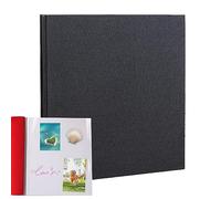 Album photo 10 x 15 cm | Livre photo en lin de 10 x 15 cm, album photo de protection adhésif multifonction pour mariage, maison, hôtel, auberge de