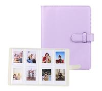 Album photo 128 photos pour Fujifilm Instax Mini 11 9 8 7S 7C 90 70 Pochettes Compatible avec le papier photo Polaroid Snap/PIC-300 Appareil photo instantané et HP Sprocket Instant Printer