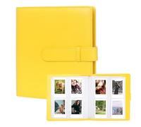 Album photo 256 pochettes pour Fujifilm Instax Mini LiPlay 11 12 90 70 50S 26 25 9 8+ 8 7S Instant Camera,2x3 inch Film Book for Polaroid Zink Photos Paper (Jaune)