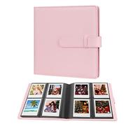 Album Photo 288 Compartiments pour Appareil Photo Instantané Fujifilm Instax Square SQ1/SQ6/SQ10/SQ20/SQ40 et Film Kodak Mini Shot 3, Capacité de Stockage pour Photos de 78x90 mm (Rose)