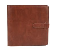 Album Photo 3 Pouces, Cuir PU, Grand Capacité 288 Photos - Protection Complète, Pages Transparentes, Pour Mini 12 11 et Cartes (Brun)