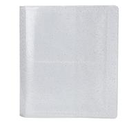 Album photo 3 pouces Mini 64 pochettes, en PVC/PU transparent et résistant, compatible avec Mini 11, 8, 9, 7s, 25, 70 et 90. Idéal pour collectionner et exposer vos photos (Blanche)