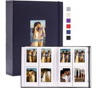 Album Photo 3 Pouces Pour Fujifilm Instax Mini 12 11 9 8 7s 90, Personnalisable Album Photo ¿¿ Contenir 208 Photos (26 Pages), Idéal Pour Mariage Bébé Couple École Noir (1 Paquet)