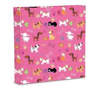 Album photo 31x31 80 pages en carton intercalé de parchemin pour protéger les photos couverture en papier imprimé avec finition plastifiée mate,