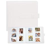 Album photo 360 pochettes pour appareil photo Fujifilm Instax Mini LiPlay 11 90 70 12 9 8+ 8 7S / Mini Link SP-1, Polaroid SnapTouch PIC-300 Z2300 Mint Zip Instant Camera Printer (blanc)