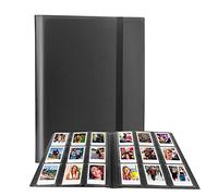 Album photo 432 pochettes pour appareils photo instantanés Fujifilm Instax Mini 12 11 9 40 99 90 8 7 Evo LiPlay, Polaroid Snap, Z2300, Social Matic & Zip Instant Printer, 5,1 x 7,6 cm (Noir)