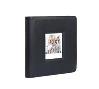 Album photo à 288 pochettes compatible avec appareil photo Fujifilm Instax Wide EVO/400/300/210/200, pour Polaroid 600/i-Type/SX-70, pour photos de 10,8 x 8,9 cm (noir)