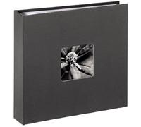 Hama Album Photo "Fine Art" (format 22,5 x 22 cm, 80 pages blanches, sans spirale) Gris
