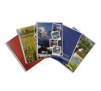 Album photo à poches 13 x 18 cm avec couverture souple personnalisable classique Albumini Photographic Gain de place de 20 sachets - 40 photos pour cadre photo (10) pièces 400 photos
