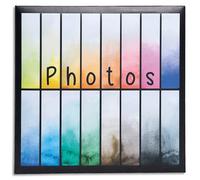 Album photo à pochettes 200 photos 10x15cm Rainbow - Noir
