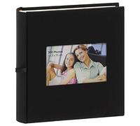 Album Photo à pochettes Square Noir 300 photos 11.5x15 cm