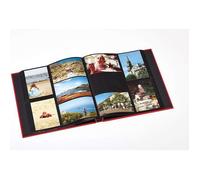 walther design Album Photo Bleu 400 Photos 10x15 cm Album à Enfiler avec découpe de Couverture, Fun EA-110-L