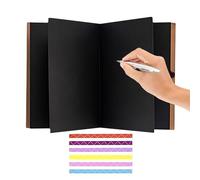 Album Photo Accordéon Petit - Accessoires de Scrapbooking Extensibles | Livre de Mémoire Pliable - pour Art Journal, Organisateurs de Fêtes, Mariage, Baby Shower, Vacances, Diplôme, Voyageurs, Étudian