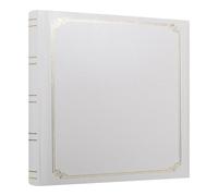 Album photo ZEP adhésif Mariage ADHESIVE - 50 pages - 300 photos - Couverture Blanche 35x35cm