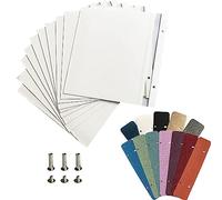 Album Photo Adhesif Vierge 33x32 CM Classeur Photo Livre Photo Personnalisable Scrapbook de Classe Mariage Livre D'or Enfant Bebe Carte Postale DIY, Pages de Rechange