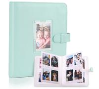 Album photo avec 256+1 poches compatible avec Fujifilm Instax Mini 3 pouces | Compatible avec Fujifilm Instax Mini 12 11 9 8 25 50s 70 90, Polaroid Snap PIC-300/Kodak Instant Printer