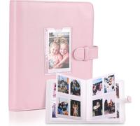 Album photo avec 256+1 poches compatible avec Fujifilm Instax Mini 3 pouces | Compatible avec Fujifilm Instax Mini 12 11 9 8 25 50s 70 90, Polaroid Snap PIC-300/Kodak Instant Printer