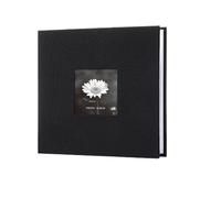 Album Photo avec couverture en lin, 6 pouces, 200 feuilles, poches, for le stockage de photos, for mémoire d'anniversaire mariage famille Pour Famille(Black)