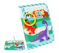 Album Photo Bébé - Carnet de Naissance avec Miroir - Album Mémoire en Tissu pour Bébé - Pour Chambre Lit Siège Auto Voyage Maison Cadeau Grossesse Filles Garçons Parents