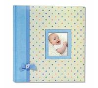 Album Photo Bébé Kara Bleu 20 Feuilles 24X24 Avec Voile