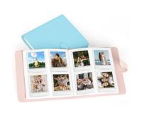 Album Photo carré 288 Pochettes, pour Albums Photo 3 Pouces, pour Films D'appareil Photo instantané Fujifilm Square SQ1 SQ6 SQ10 SQ20, Livre D'albums Photos (Bleu)