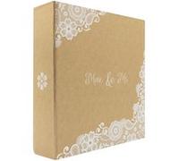 Album photo Ceanothe Mme et Mr 200 vues 11,5 x 15 cm Beige et blanc