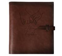 Album photo de 10 x 15 cm, 200 photos en cuir véritable avec espace d'écriture avec 30 feuilles de papier à écrire, voyage, famille, mariage, remise de diplôme, album photo pour bébé, album photo à