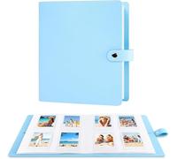 Album photo de poche 320 pour Fujifilm Instax Mini 12 11 9 8+ 8 99 40 appareil photo instantané, pour les photos instantanées Polaroid Snap/PIC-300/Z2300/SocialMatic et les imprimantes Zip(Bleu)