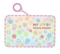 Album photo de première année en tissu Oxford doux pour bébé - Peut contenir des images de 10 x 15 cm - Souvenirs portables arc-en-ciel pour livre sensoriel doux