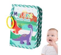 Album photo de première année pour enfant, souvenir neutre sans genre | Album photo en tissu doux pour la famille, pour, filles, garçons, parents, grossesse, maman, baptême, voyage, fête