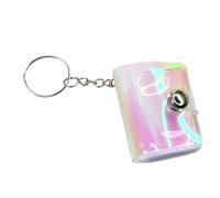 Album photo de voyage - Petit porte-clés portable, petit porte-cartes avec design compact, mini album accessoire pour mariage, anniversaire, remise de diplôme, vacances, Noël, stockage de souvenirs