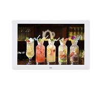 Album Photo électronique de Cadre Photo numérique de 19 Pouces Angle de Vision Complet 1366 * 768IPS Lecteur vidéo Haute définition 1080P avec Interrupteur de synchronisation Cadre Photo numérique